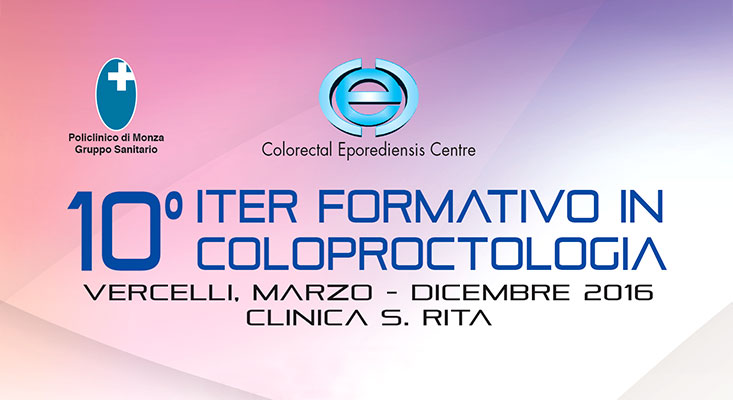 10° ITER FORMATIVO IN COLOPROCTOLOGIA