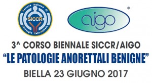 3° Corso biennale SICCR-AIGO - Le patologie anorettali benigne