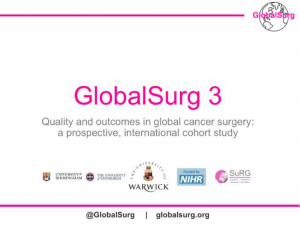 GLOBALSURG 3